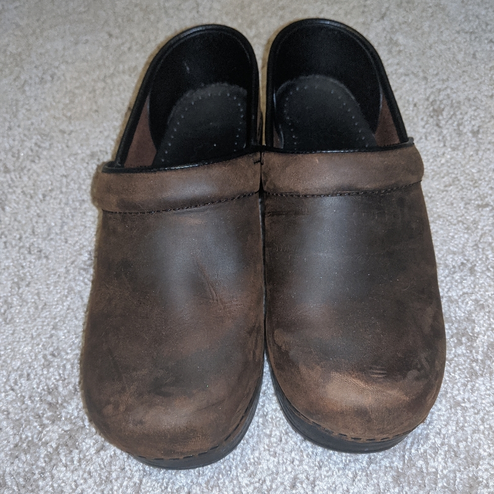 Dansko Leather Clogs